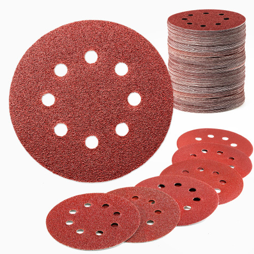 Hook and Loop Sanding Discs, 5 Inch 8 Hole Sandpaper,115pcs Sand Paper Assortment for Random Orbital Sander 40/60/80/120/180/240/320/400/600 Grits Hook and Loop Sanding Discs, 5 Inch 8 Hole Sandpaper,115pcs Sand Paper Assortment for Random Orbital Sander 40/60/80/120/180/240/320/400/600 Grits