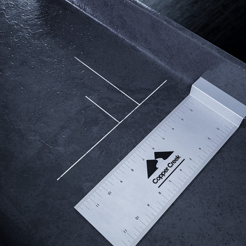 Copper Creek Beam Square, 12 inch Welders Layout Tool, Structural Steel Layout Tool for I Beams, H Beams, C Channel, Bent Plate- Streamlines Metal Fabrication- Number 1 Square for Welders.