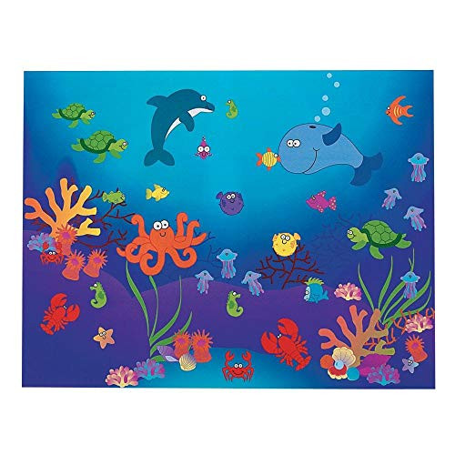 DIY Under the Sea! Sticker Scenes