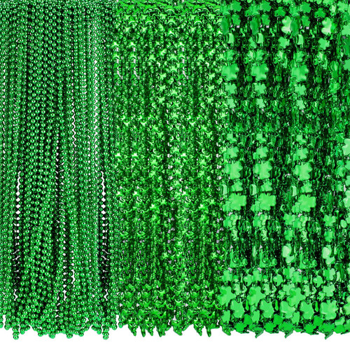 Patriotic Beads 4th of July Beads Necklaces Bulk, Independence Day Beads Necklaces Plastic Red White Blue Beads Memorial Day Necklaces for 4th of July Decoration (Shamrock, 72 Pieces) Patriotic Beads 4th of July Beads Necklaces Bulk, Independence Day Beads Necklaces Plastic Red White Blue Beads Memorial Day Necklaces for 4th of July Decoration (Shamrock, 72 Pieces)