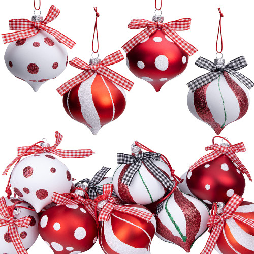 12 PCS Peppermint Candy Ornament Set-Candy Balls Hanging Ornaments-Christmas Candy Cane Balls for Christmas Tree Party Home Decoration 12 PCS Peppermint Candy Ornament Set-Candy Balls Hanging Ornaments-Christmas Candy Cane Balls for Christmas Tree Party Home Decoration