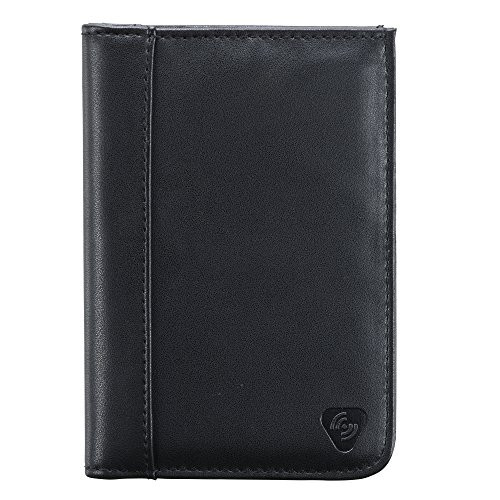 Lewis N. Clark Women's Shetravels RFID-Blocking Passport Wallet, Black