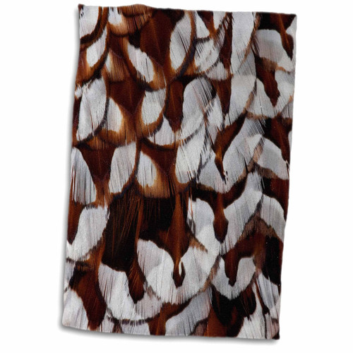 3dRose Danita Delimont - Feathers - Back Feathers of Copper Pheasant - Towels (twl-250156-1) 3dRose Danita Delimont - Feathers - Back Feathers of Copper Pheasant - Towels (twl-250156-1)