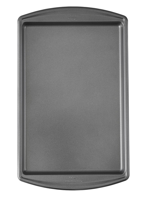 Wilton Advance Select Premium Non-Stick Large Baking Sheet, 17.25 x 11.5-Inch, Steel, Silver Wilton Advance Select Premium Non-Stick Large Baking Sheet, 17.25 x 11.5-Inch, Steel, Silver
