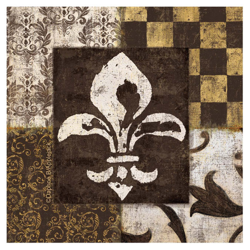 Thirstystone 4-Piece Fleur de Lis Coaster Set