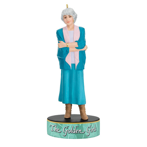 Hallmark Keepsake Christmas Ornament 2023, The Golden Girls Dorothy Zbornak Ornament with Sound, TV Show Gifts Hallmark Keepsake Christmas Ornament 2023, The Golden Girls Dorothy Zbornak Ornament with Sound, TV Show Gifts