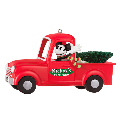 Hallmark Keepsake Christmas Ornament 2023, Disney Mickey Mouse Mickey's Tree Farm 2023, Gifts for Disney Fans