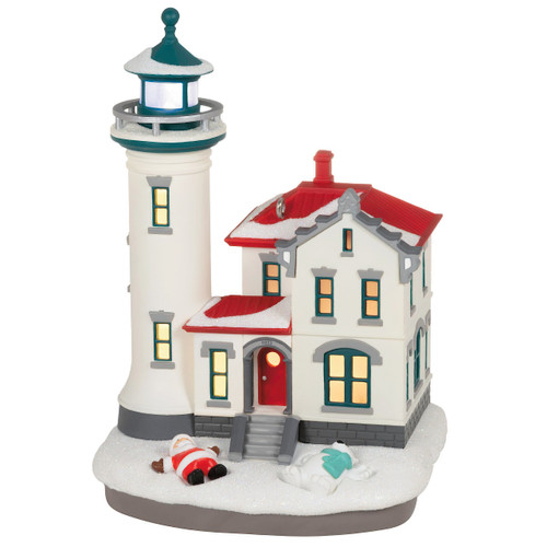 Hallmark Keepsake Christmas Ornament 2023, Holiday Lighthouse 2023 Ornament with Light, Gifts for Her Hallmark Keepsake Christmas Ornament 2023, Holiday Lighthouse 2023 Ornament with Light, Gifts for Her