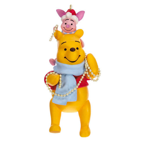 Hallmark Keepsake Christmas Ornament 2023, Disney Winnie The Pooh Trimming The Tree Together, Gifts for Disney Fans Hallmark Keepsake Christmas Ornament 2023, Disney Winnie The Pooh Trimming The Tree Together, Gifts for Disney Fans