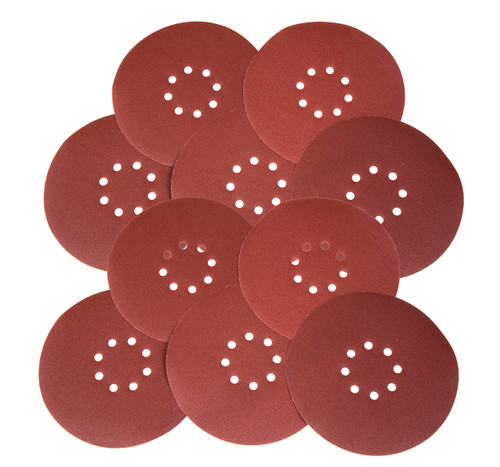 WEN 6369SP400 400-Grit Hook and Loop 9-Inch Drywall Sander Sandpaper, 10-Pack