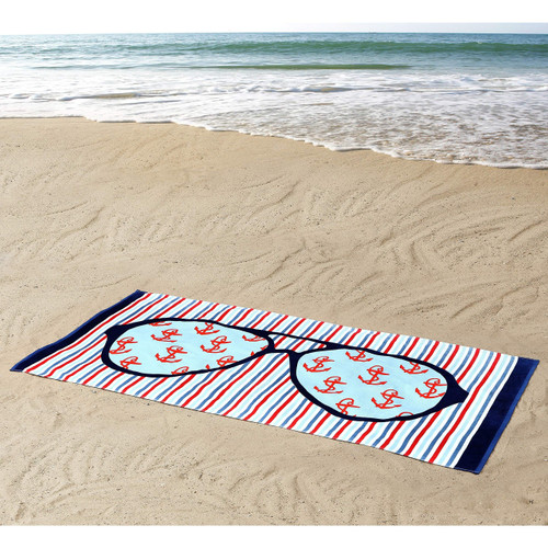Seedling by Thomas Paul: Sunglasses 100% Cotton 36x72 Beach Towel