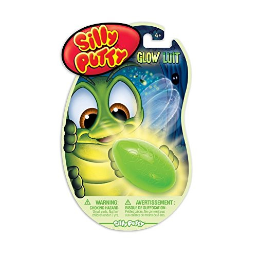 Crayola Silly Putty, Glow In The Dark (Color may Vary) 1 ea