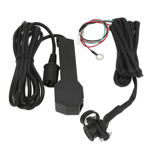 Winch Remote Controller, 12V Plastic Hand?Held Winch Control Switch with 9ft Cable Electric Manual Waterproof for ATV UTV