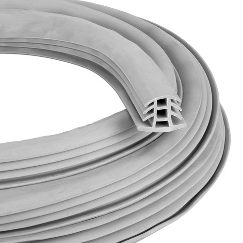 Concrete Expansion Joint Filler Driveway Crack Filler Flexible EPDM Rubber Strip for Concrete Crack Repair Replacement Weather Aging Resistance Expansion Joint Upgrading (3/4'' Wide, 15 Ft Long)