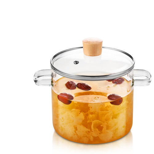 Large Glass Saucepan for Cooking 84OZ, Heat-Resistant Glass Saucepan for Cooking on Stove, Simmer Pot for Stove, Clear Pots with Cover, Glass Cookware for Pasta, Soup, Milk Large Glass Saucepan for Cooking 84OZ, Heat-Resistant Glass Saucepan for Cooking on Stove, Simmer Pot for Stove, Clear Pots with Cover, Glass Cookware for Pasta, Soup, Milk