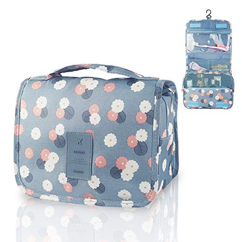 Toiletry Bag Multifunction Cosmetic Bag Portable Makeup Pouch Waterproof Travel Hanging Organizer Bag for Women (Hanging Toiletry Bag)