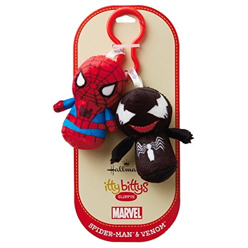 Hallmark Marvel Comics Spider-Man and Venom itty bittys Clippys