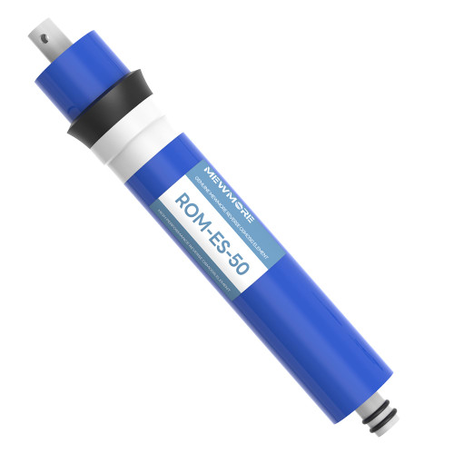 MewMore 50 GPD RO Membrane, 11.75"x1.75" Reverse Osmosis Membrane Filter Replacement Element for Under Sink RO Drinking Water Filter Purifier Filtration System, 1-Pack