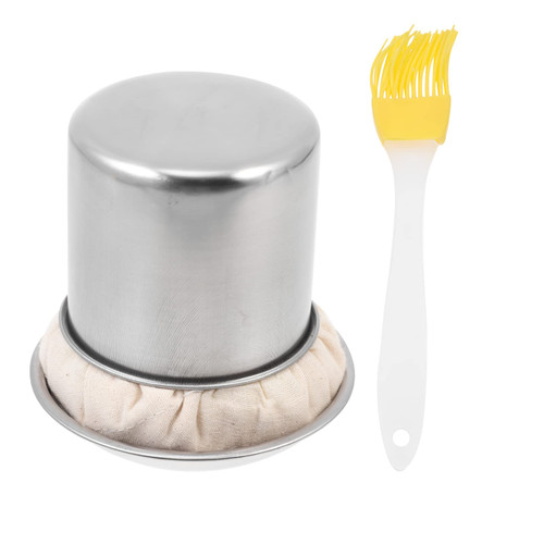 1 Set Kitchen Pancake Pan Oil Applicator Basting Oil Brush Oil Basting Mop Pancake Making Supplies