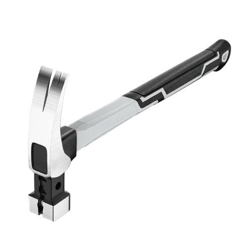 Nail Hammer Tool Claw Hammer Multifunction Square Head Steel Woodworking Nail Striking Tools with Magnet