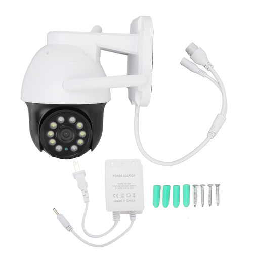 Marhynchus Security Camera WiFi Camera Surveillance System Monitor 2MP Shape Motion Detection Wireless Outdoor 100V 240V (US Plug)