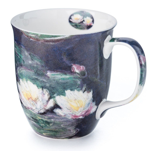 McIntosh Old Masters Claude Monet Water Lilies Fine Bone China (12.17 oz) Java Mug in Matching Gift Box