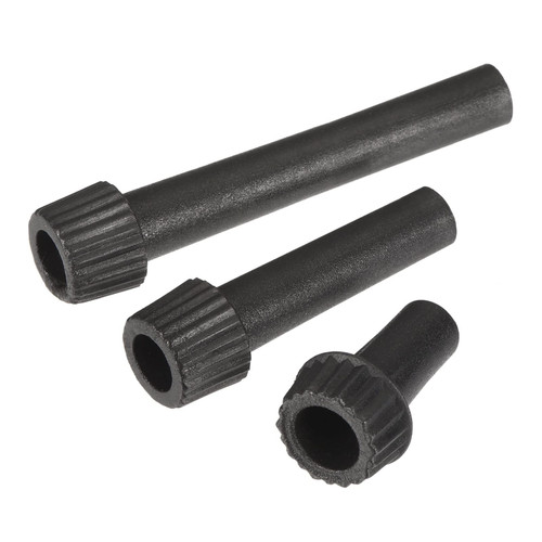 MECCANIXITY Light Turn On/Off Switch Knob Replacement 20mm 35mm 50mm Length Lamp Socket Extension Knobs, Black 9in1 Set