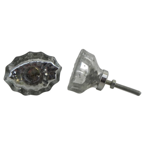 Indian Shelf 2 Pieces Knobs for Dresser Drawers | Daisy Vintage Dresser Knobs | Multicolor Kitchen Drawer Pulls and Knobs | Glass Novelty Drawer Pulls | Shabby Chic Knobs | Kitchen Cabinet Door Knobs