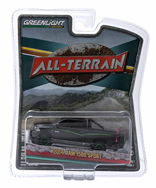 2014 RAM 1500 SPORT All-Terrain Series 1 Greenlight Collectibles 1:64 Scale 2015 Die-Cast Vehicle 2014 RAM 1500 SPORT All-Terrain Series 1 Greenlight Collectibles 1:64 Scale 2015 Die-Cast Vehicle
