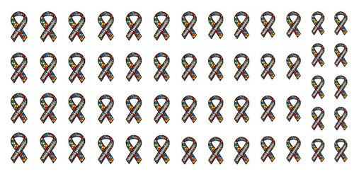 Autism Awareness Water Slide Nail Art Decals - Salon Quality!