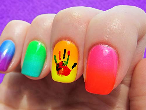 Autism Awareness Water Slide Nail Art Decals Set #3 - Salon Quality!