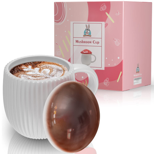 Brown Mushroom Mug With Lid - Mushroom Cup Mushroom Decor Mushroom Coffee Mug Mushroom Gifts for Women Cute Mugs Mushroom Stuff Amanita Muscaria Toadstool Mushroom Coffee Cup Mushroom Things Novelty Brown Mushroom Mug With Lid - Mushroom Cup Mushroom Decor Mushroom Coffee Mug Mushroom Gifts for Women Cute Mugs Mushroom Stuff Amanita Muscaria Toadstool Mushroom Coffee Cup Mushroom Things Novelty
