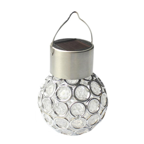 Toddmomy Garden Solar Light Mosaic Solar Glass Ball Hanging Solar Lights Solar Lights for Outside Outdoor Table Lamp LED Solar Lights Solar Lamp Decorate Decorative Lights Garden Light LED