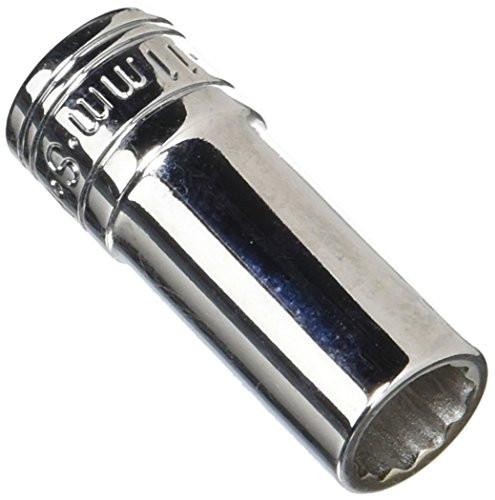 SK Hand Tool 8431 12 Point 11mm Drive Deep Socket, 3/8-Inch, Chrome
