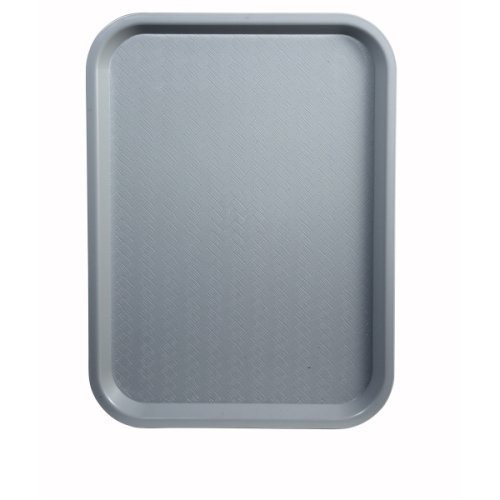 Winco Fast Food Tray, 14 by 18-Inch, Gray, Set of 6 by Winco US