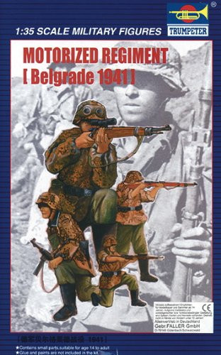 Trumpeter Motorized Regiment Belgrade 1941 Kit