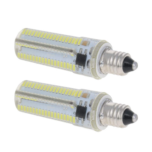 Othmro 2Pcs Microwave Light Bulb 220-240V 6W Microwave Bulb E11, 6500K White Light Oven Light Bulb Appliance Replacement, Incandescent for Refrigerator Microwave