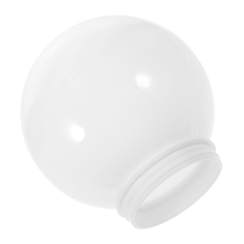 Holibanna Ball Lampshade Outdoor Wall Lantern Ceiling Fan Light Fixture Round Light Bulbs Acrylic Lamp Shade Round Decorative Outdoor Fixture Bedside Lampshade Replacement Globe Lampshade