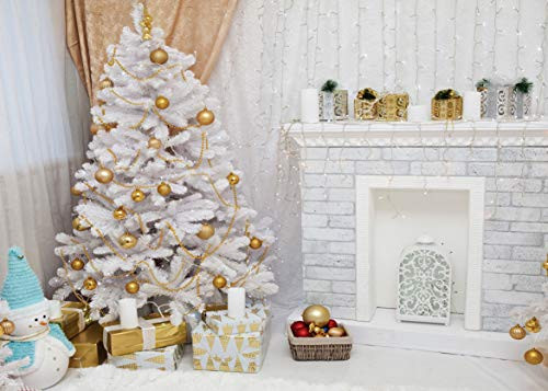 WOLADA 7x5ft Merry Christmas Photo Backdrop Christmas Baby Party Photogrpahy Backdrops Fairy Tale Xmas Tree and Gift Box Photography Background for Photo Studio Props 11190
