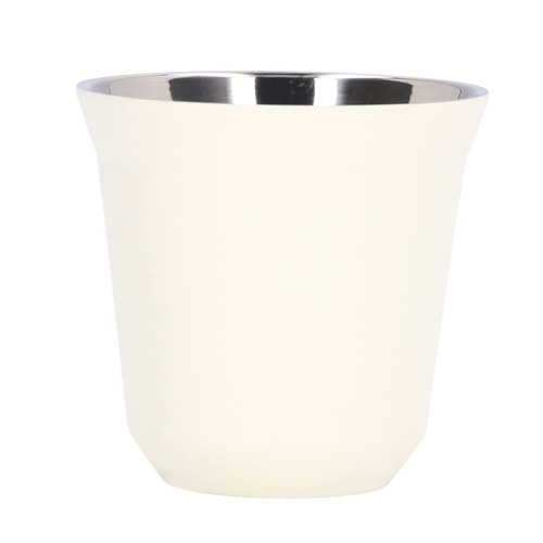 Double Wall Layer Coffee Cup, Espresso Coffee Mug 304 Stainless Steel Wide Mouth Design White Double Layer Good Heat Insulation Resistant Water (80ml), Double Wall Layer Coffee Cup, Espresso Coff Double Wall Layer Coffee Cup, Espresso Coffee Mug 304 Stainless Steel Wide Mouth Design White Double Layer Good Heat Insulation Resistant Water (80ml), Double Wall Layer Coffee Cup, Espresso Coff
