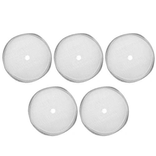 Universal French Press Filter Screen,5Pcs 304 Stainless Steel French Press Filter Replacement for 12 oz / 350 ml / 4 Cup French Press Coffee Makers Tea Particles and Coffee Grounds Filters, Univ