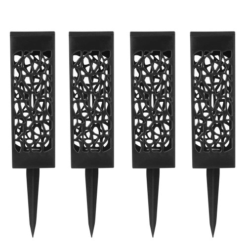 Pilipane Outdoor Waterproof Solar Lawn Light, LED Spike Lamps for Garden Courtyard Pathway,Solar Lawn Light for Outdoor,Waterproof Solar Pathway Lights