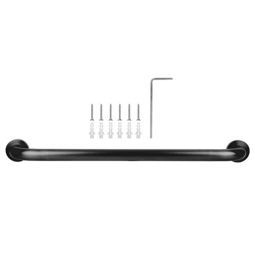 Shower Handle, Black Space Aluminum Grab Bar for Bathtubs and Toilet, Anti-Skid Bathtub Handle Handrail Safety Grab Bar Bathroom Supply 50cm, Shower Handle, Black Space Aluminum Grab Bar for BToi Shower Handle, Black Space Aluminum Grab Bar for Bathtubs and Toilet, Anti-Skid Bathtub Handle Handrail Safety Grab Bar Bathroom Supply 50cm, Shower Handle, Black Space Aluminum Grab Bar for BToi