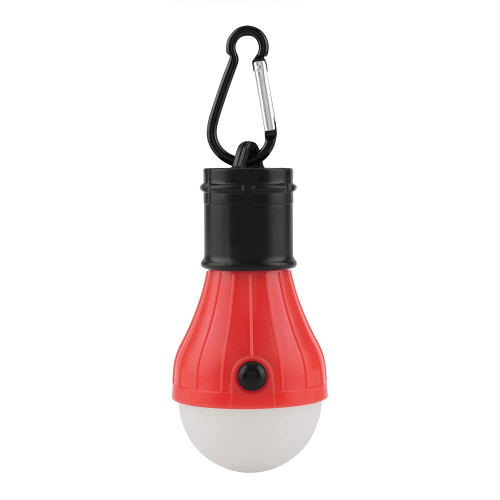 plplaaoo Camping Gear and Equipment,Camping Lantern,Compact Camping Light Bulbs,Tent Lamp Portable LED Tent Light Mini Portable 3 LEDs Tent Hanging Lantern Outdoor Fishing Camping Light Lamp(Red)