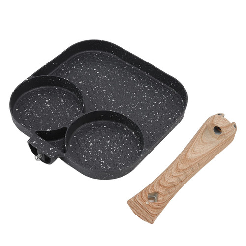 3 In 1 Breakfast Pan,plplaaoo Egg Frying Pan,Grill Pan,Nonstick Divided Pan for Stove Tops,Universal Prevents Stick Heat Resistant Divided Grill Frying Pan for Gas Stove Induction Cooker 3 In 1 Breakfast Pan,plplaaoo Egg Frying Pan,Grill Pan,Nonstick Divided Pan for Stove Tops,Universal Prevents Stick Heat Resistant Divided Grill Frying Pan for Gas Stove Induction Cooker