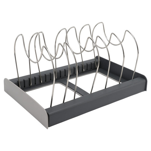 Pots and Pans Organizer Rack For Cabinet,Expandable Pot and Pan Organizers Rack Kitchen Cabinet Pantry Bakeware Holder Shelves Lid with 7 Dividers Pots and Pans Organizer Rack For Cabinet,Expandable Pot and Pan Organizers Rack Kitchen Cabinet Pantry Bakeware Holder Shelves Lid with 7 Dividers