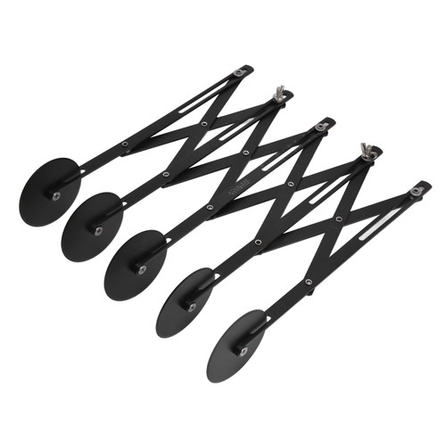 Pastry Cutter,Stainless Steel Dough Knife, tainless Steel Multifunctional Safe Accurate Cutting Dough Wheel Cutter, Expandable Pizza Cutter Multi Wheel Pastry Roller Cutter(5 rounds)