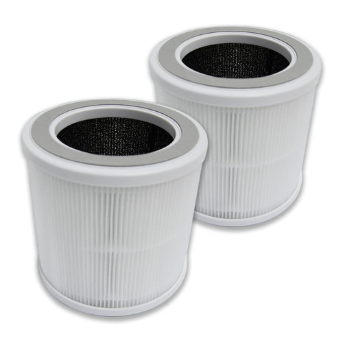 PUREBURG True HEPA Filters Compatible with Proton Pure Air Purifier,H13 Replacement 4-Stage Filtration High-efficiency Activated carbon 2-IN-1 Air Clean Dust VOCs,2-Pack