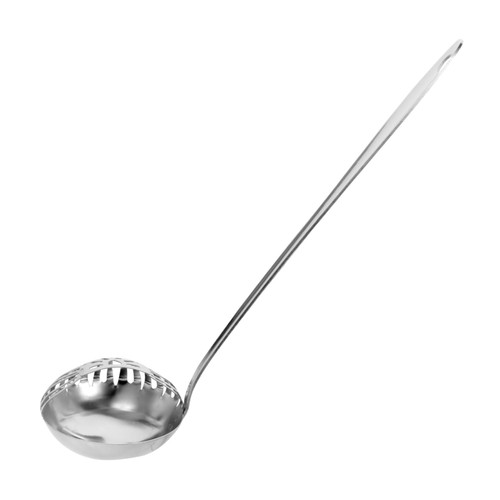 FELTECHELECTR Hot Pot Soup Colander Soup Spoons Stainless Steel Stainless Steel Ladle Metal Spoon Kitchen Utensils Sauce Ladle Hot Pot Ladle Soup Ladle Kitchen Ladle Metal Soup Spoon Silver Food