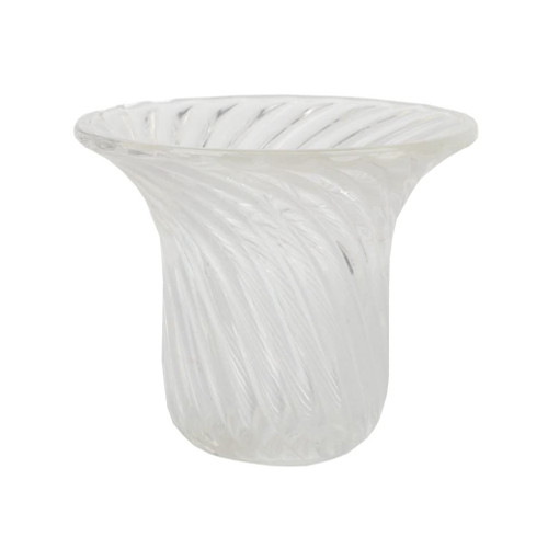 ULTNICE Glass Lamp Shade Transparent Glass Lampshade Replacement Glass Shade Bell Shape Replacement Shade Floor Lamp Light Shade Pendant Lamp Shade Desk Lamp Cover for Light Accessory Chandelier